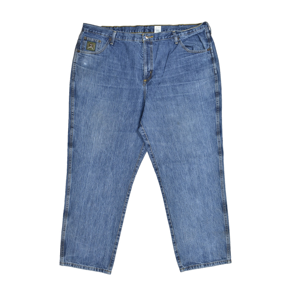 Cinch Blue Jeans Men's 46x32 Green Label Relaxed Fit Medium Wash Denim 100% Cott